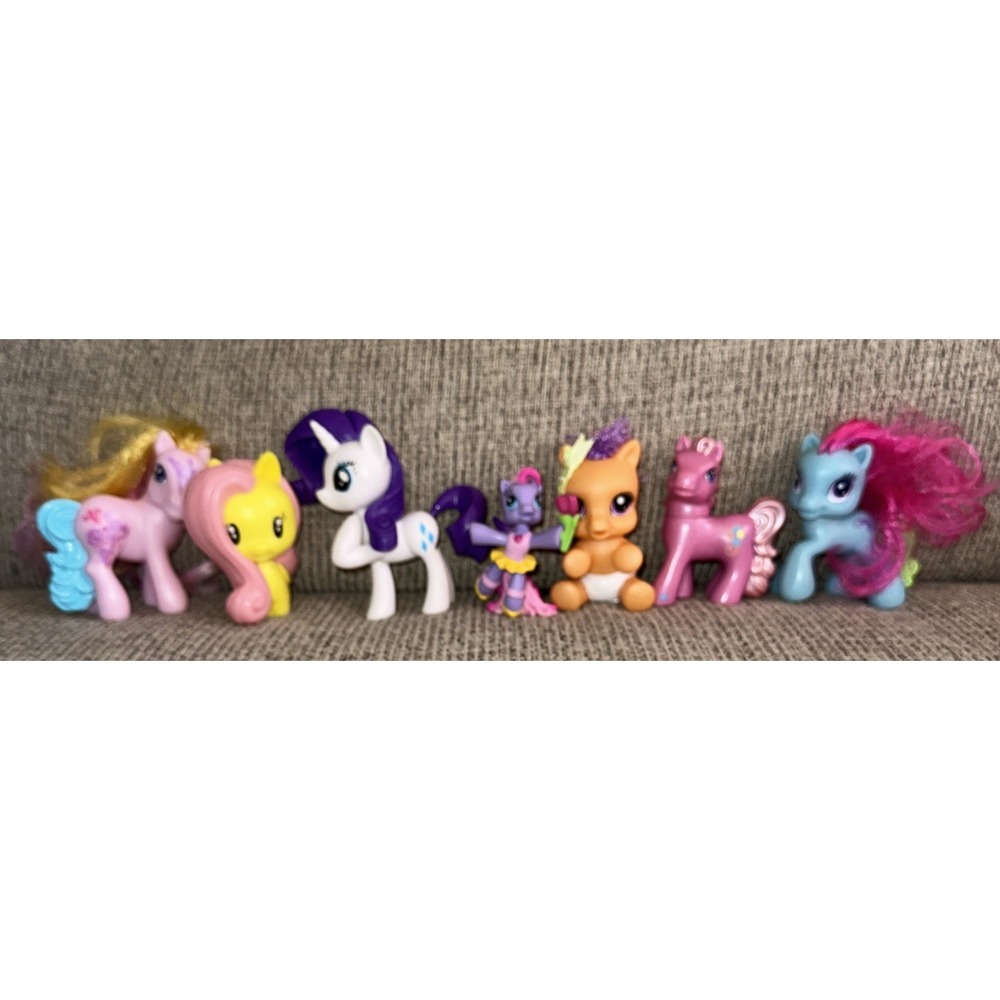 My Little‎ Pony Lot of 7 Bundle Horse Figure Toys